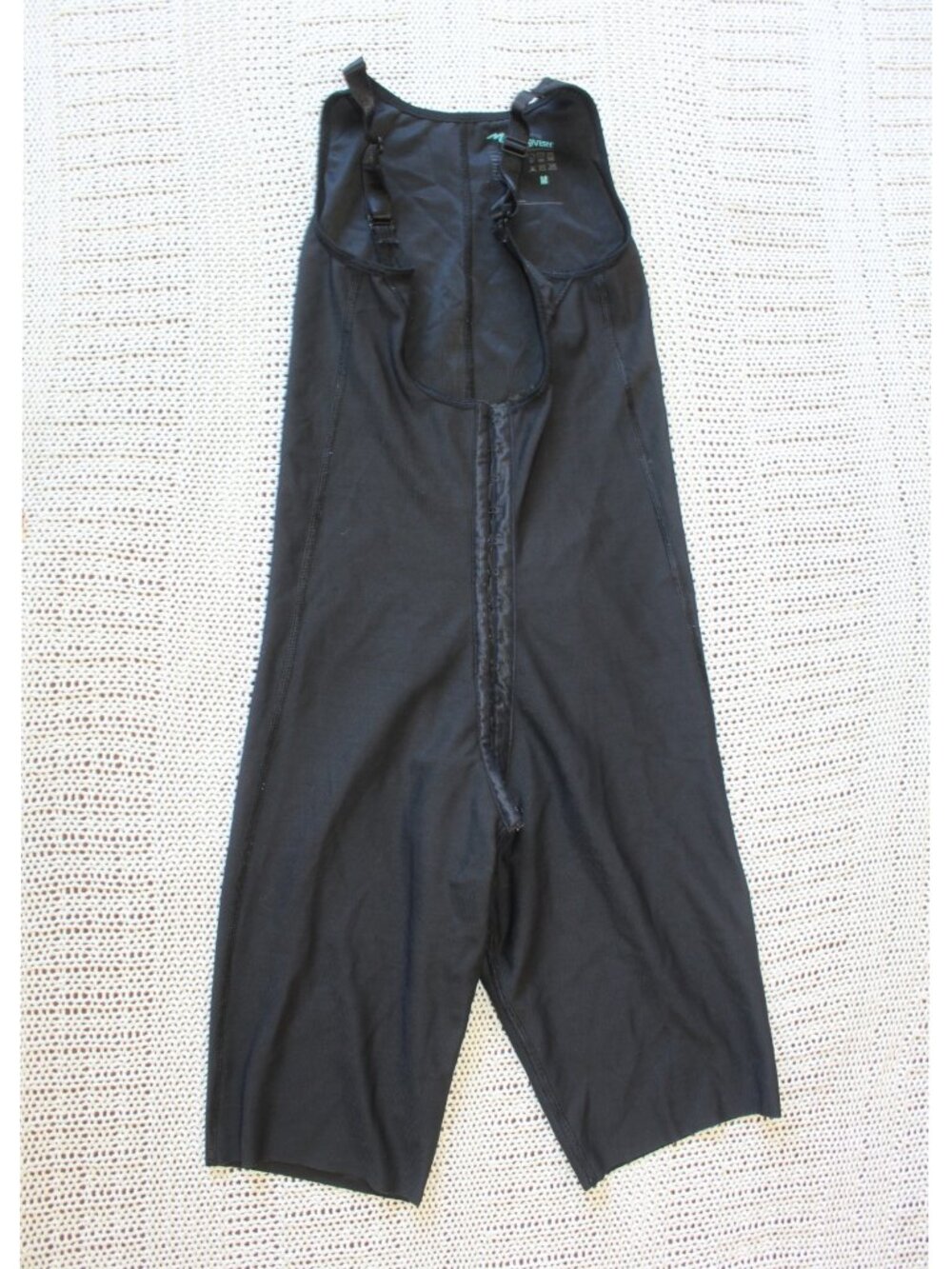 Marena Recovery Black Post-surgical Compression bodysuit Shapewear Girdle Medium